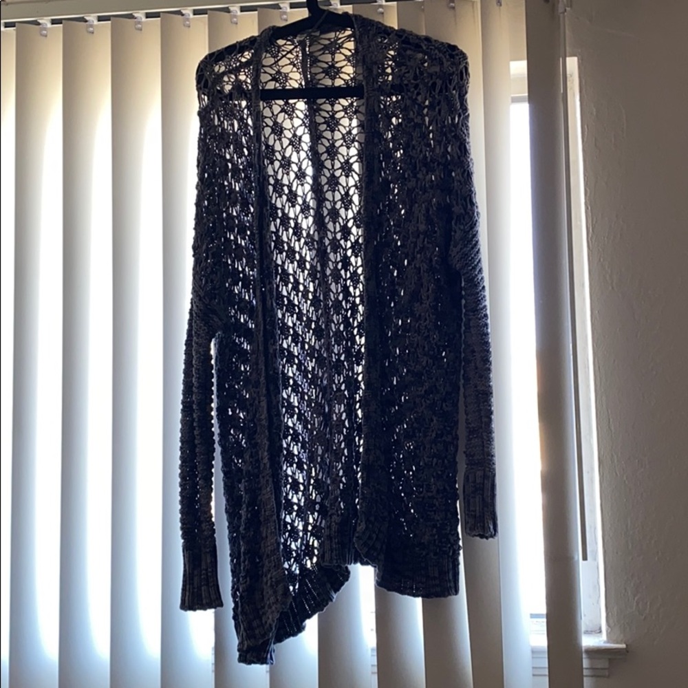 Blueish/Gray American Eagle Cardigan